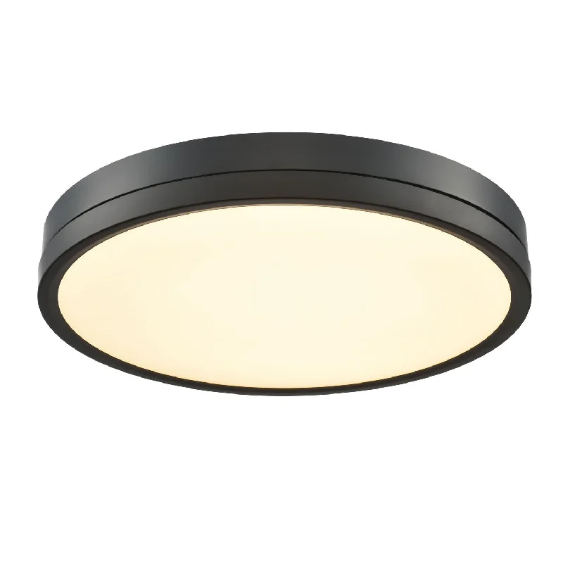 Industrial Lighting for Metal Fabrication ShopsTemagami LED Flush Mount