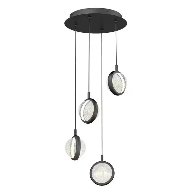 Industrial Wall - Mounted Lighting for Workshop WallsPDT4-AVC-HD2BL Avalon 4-lt 12" LED Pendant, CCT Industrial Wall - Mounted Lighting for Workshop WallsPDT4-AVC-HD2BL Avalon 4-lt 12" LED Pendant, CCT