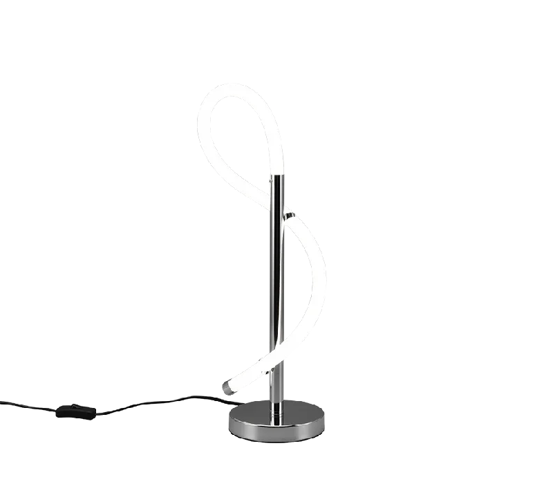 Argos LED Table Lamp - Chrome