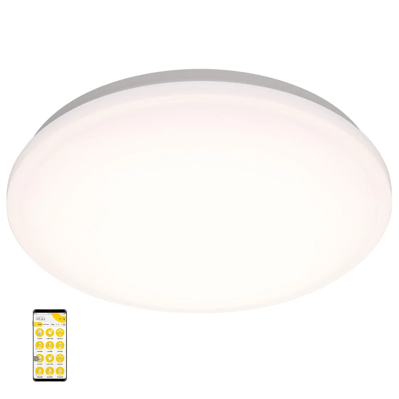 Adjustable Industrial Lighting for Flexible IlluminationIkuü Smart Zigbee 24W LED Ceiling Light Adjustable Industrial Lighting for Flexible IlluminationIkuü Smart Zigbee 24W LED Ceiling Light