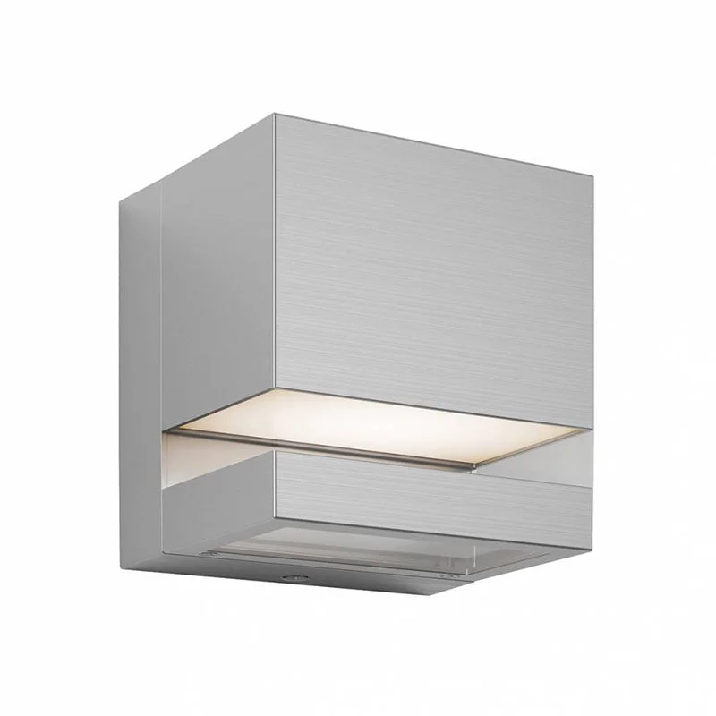 Industrial Exit Sign Lighting for Quick EvacuationOUT-VS-SS Valor Square 1-lt 5" LED Outdoor Wall Light Industrial Exit Sign Lighting for Quick EvacuationOUT-VS-SS Valor Square 1-lt 5" LED Outdoor Wall Light