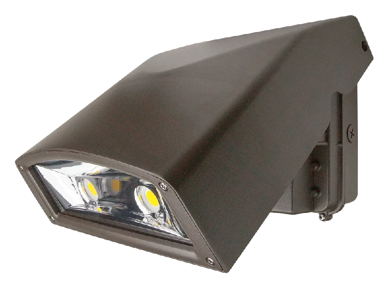 Durable Industrial Lighting for Harsh EnvironmentsLED Adjustable Wall Packs Bronze w/ Button Photocell - 13", 90W, 40K Durable Industrial Lighting for Harsh EnvironmentsLED Adjustable Wall Packs Bronze w/ Button Photocell - 13", 90W, 40K