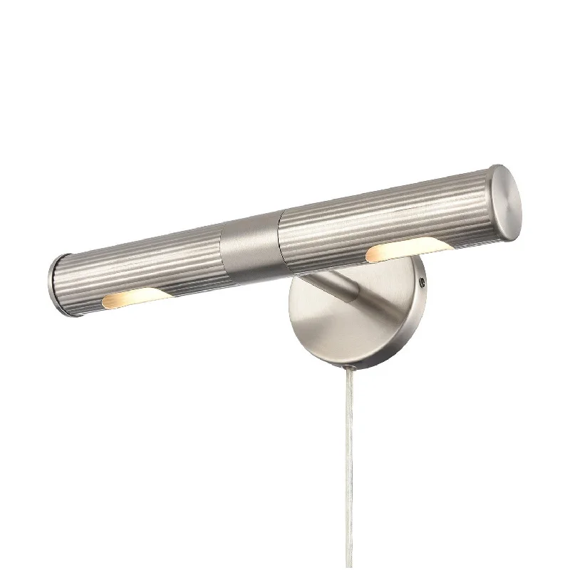 Dimmable Industrial Lighting for Ambiance ControlBouvier Two Light Vanity