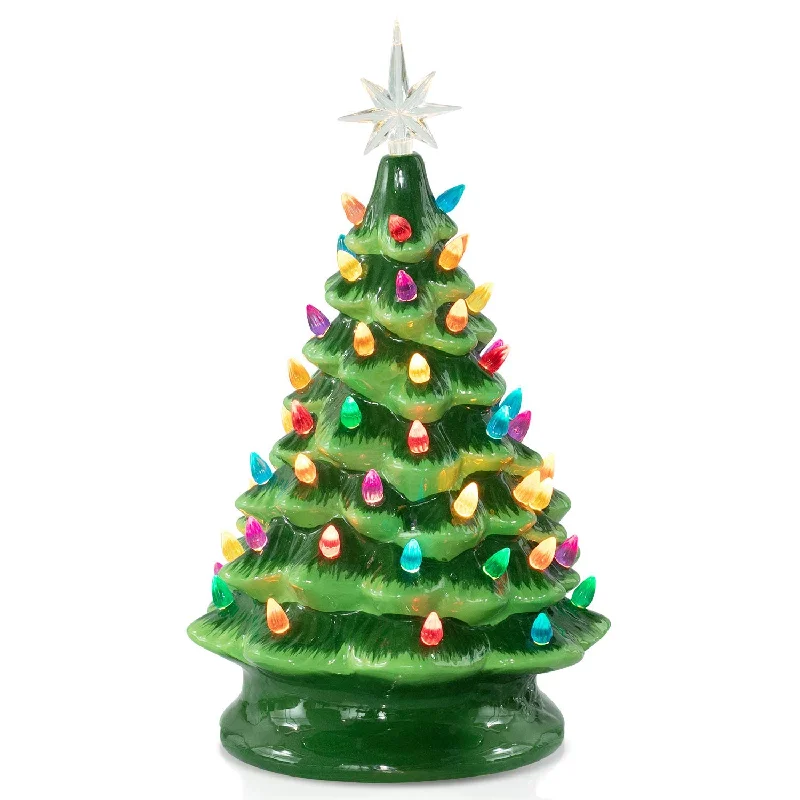 LED String Lights with Warm White GlowChristmas Ceramic Tree Lights, AA Battery Operated, Tabletop Decoration LED String Lights with Warm White GlowChristmas Ceramic Tree Lights, AA Battery Operated, Tabletop Decoration