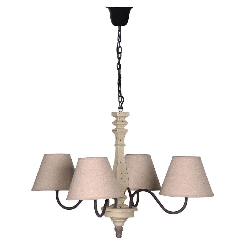 Sophie 4Lt Chandelier with Shades