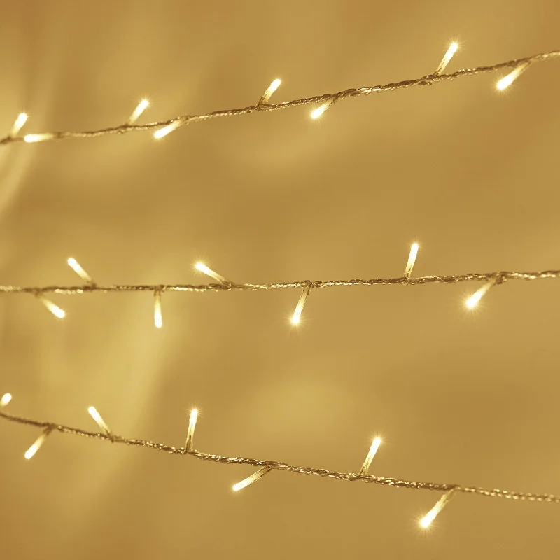 String Lights for Camping TripsEssential Connect 10m 100 Warm White Connectable Fairy Lights Clear Cable String Lights for Camping TripsEssential Connect 10m 100 Warm White Connectable Fairy Lights Clear Cable