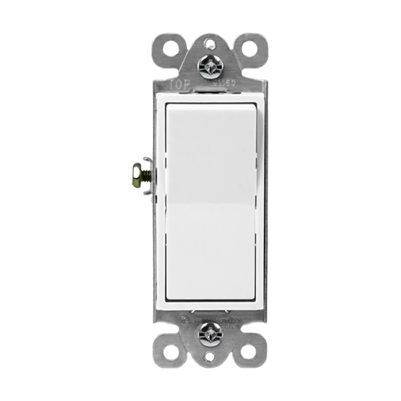 Industrial Wall - Mounted Lighting for Workshop WallsResidential Grade 15A Decorator Switch with Back Light, Single Pole