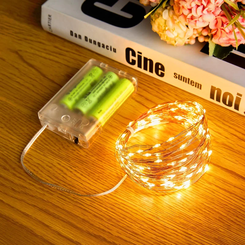 Solar - Powered String Lights for Energy - Saving BackyardsSilver Fairy Lights, AA Battery Operated Solar - Powered String Lights for Energy - Saving BackyardsSilver Fairy Lights, AA Battery Operated