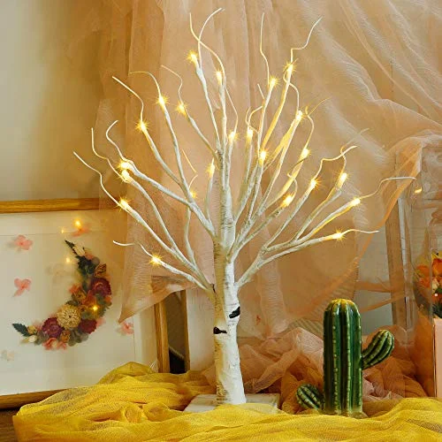 String Lights for DIY Home Decor Projects24 LED Tabletop Lighted Birch Tree Battery Operated, Thanksgiving Table Decoration Lights for Indoor Christmas Wedding Party Home Bedroom Fall Decoration String Lights for DIY Home Decor Projects24 LED Tabletop Lighted Birch Tree Battery Operated, Thanksgiving Table Decoration Lights for Indoor Christmas Wedding Party Home Bedroom Fall Decoration