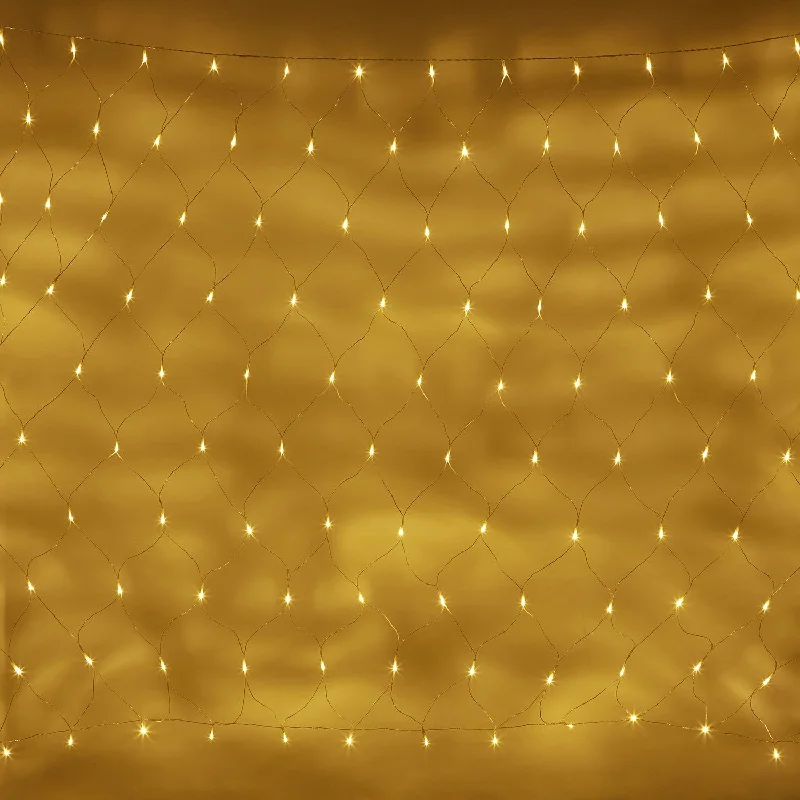 Battery - Operated String Lights for Indoor UseEssential Connect 2m x 1.5m 140 Warm White Connectable Net Lights Clear Cable Battery - Operated String Lights for Indoor UseEssential Connect 2m x 1.5m 140 Warm White Connectable Net Lights Clear Cable