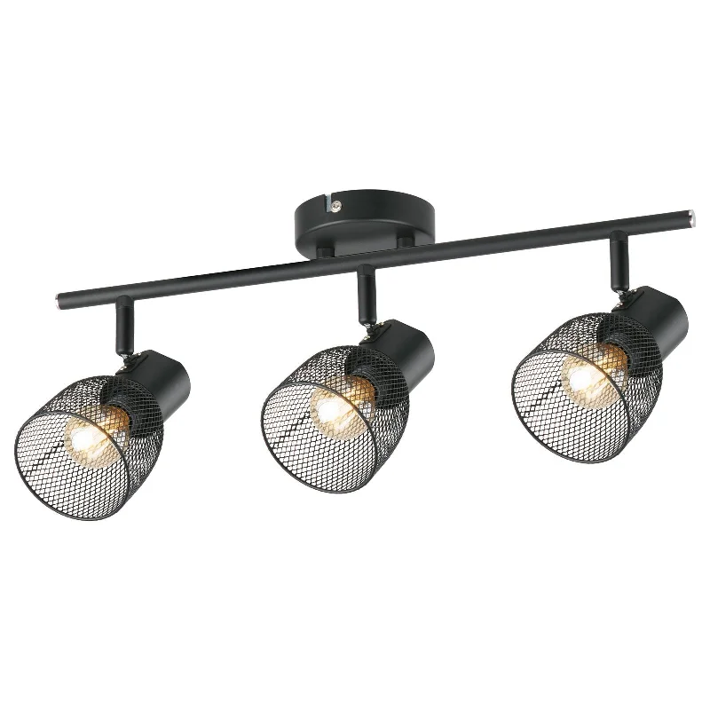 Industrial Pendant Lighting for Machine ShopsEmily 3 Head Industrial Straight Bar Spotlight Industrial Pendant Lighting for Machine ShopsEmily 3 Head Industrial Straight Bar Spotlight