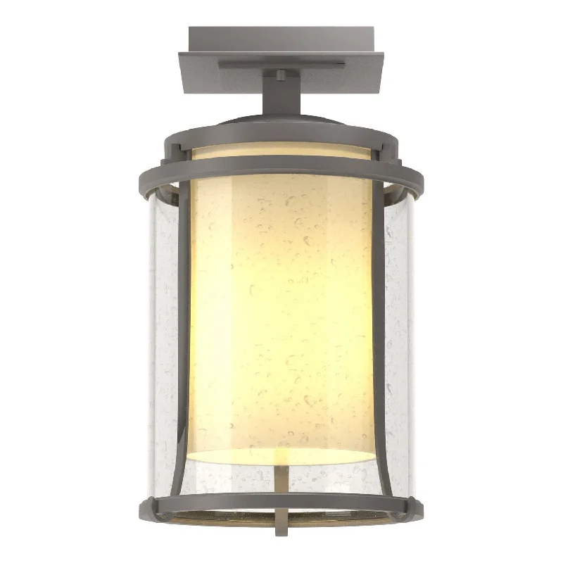 Industrial Lighting for Furniture FactoriesMeridian One Light Outdoor Semi-Flush Mount