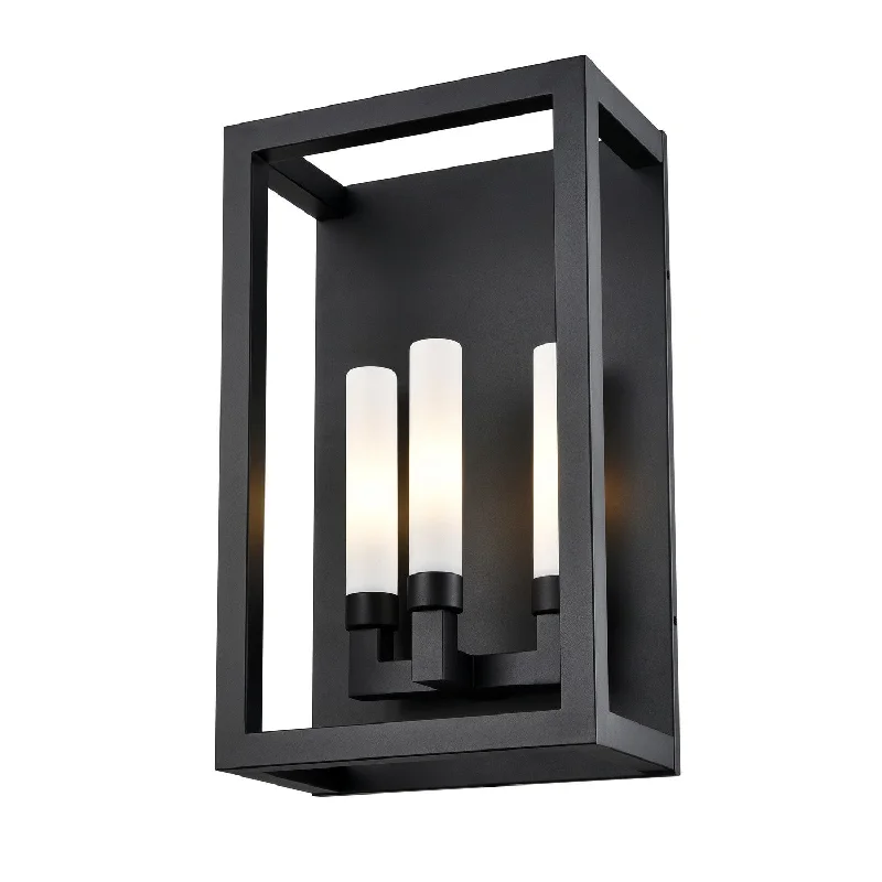 Industrial Lighting for Pharmaceutical ManufacturingAjax Three Light Wall Sconce