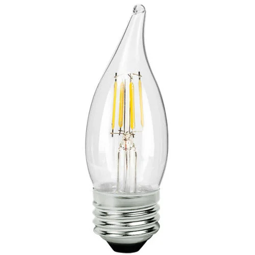Waterproof Industrial Lighting for Wet AreasLED Classic Filament Lamp E26 Clear Flame - 1.4", 4W, 50K Waterproof Industrial Lighting for Wet AreasLED Classic Filament Lamp E26 Clear Flame - 1.4", 4W, 50K