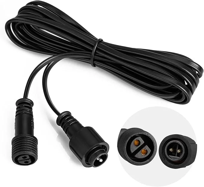 String Lights for Hotel Courtyard LightingGluroo Light Extension Cable