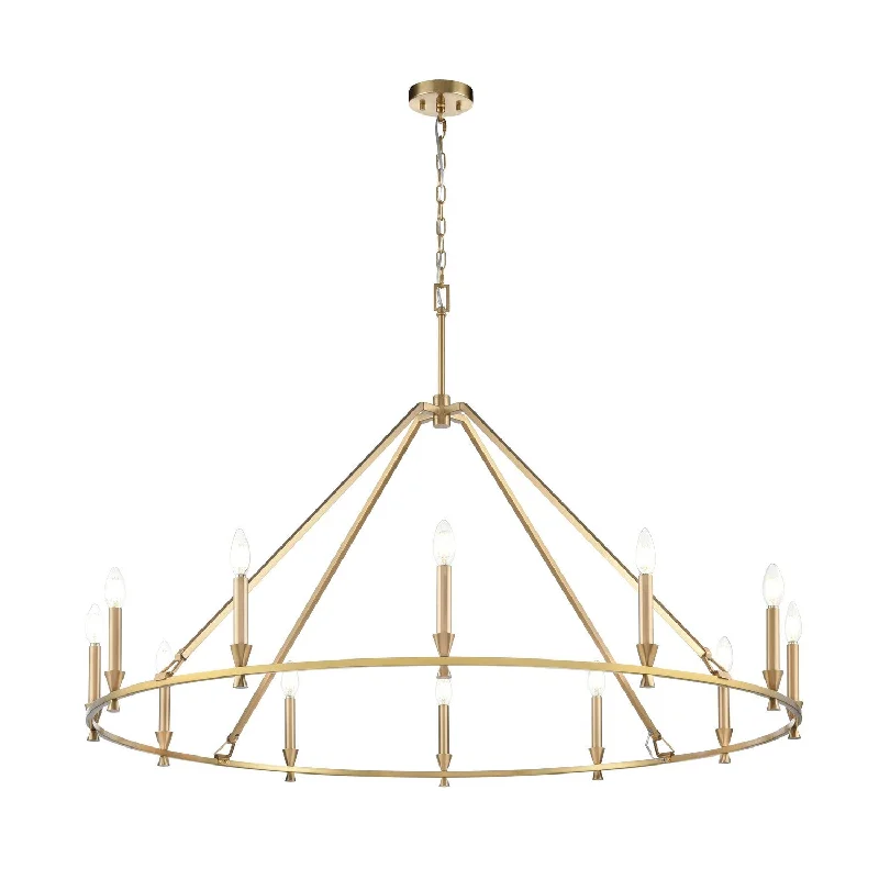 Durable Industrial Lighting for Harsh EnvironmentsCarisbrooke 12 Light Chandelier