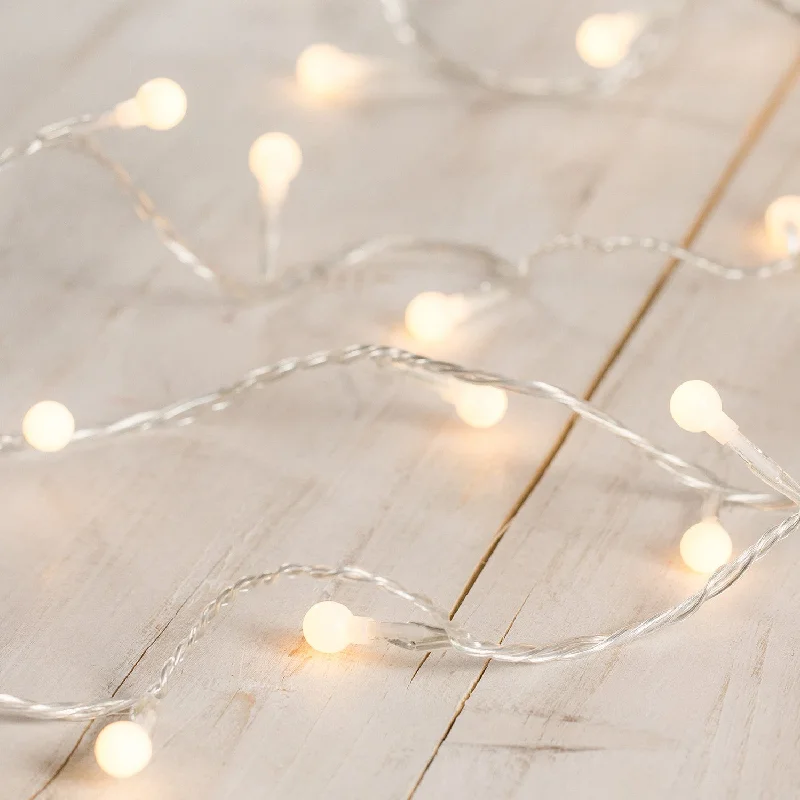 String Lights for Porch Lighting40 Warm White Berry Fairy Lights