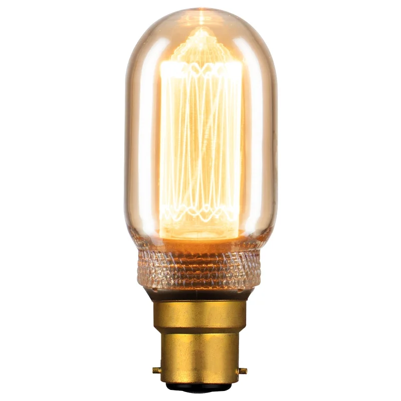 Industrial Lighting for Metal Fabrication ShopsT45 B22 Vintage Decorative LED Globe