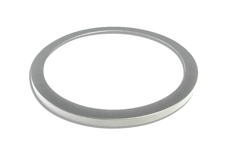 Corrosion - Resistant Industrial Lighting for Coastal FactoriesLED Slim Circle Flush Mount Chrome Ring - 12", 24W Corrosion - Resistant Industrial Lighting for Coastal FactoriesLED Slim Circle Flush Mount Chrome Ring - 12", 24W