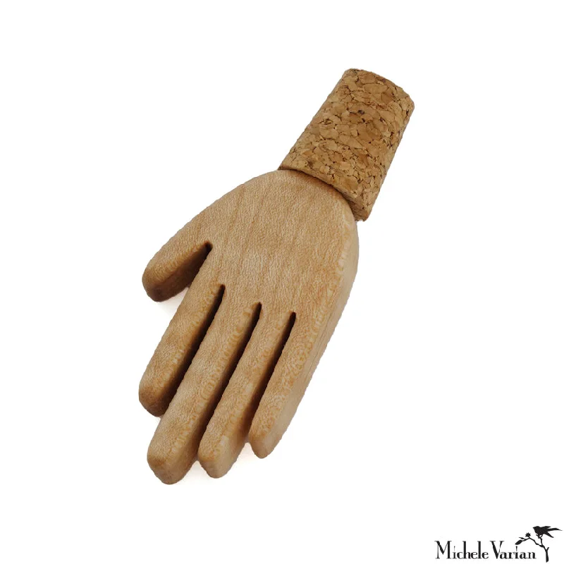 Industrial Lighting for Electronics ManufacturingHand Wine Stopper Light Wood