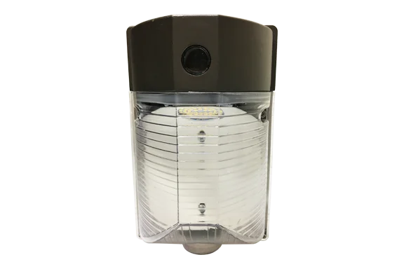 Industrial Area Lighting for Large Open SpacesLED Compact Wall Pack w/ Photocell - 8", 25W, 40K Industrial Area Lighting for Large Open SpacesLED Compact Wall Pack w/ Photocell - 8", 25W, 40K