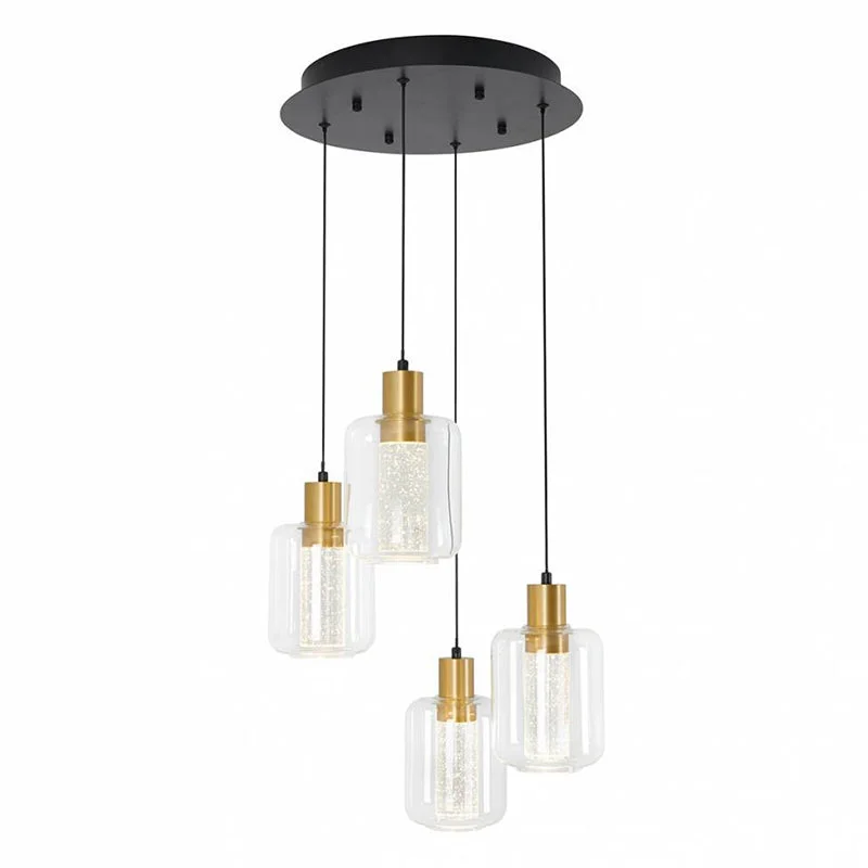 Explosion - Proof Industrial Lighting for Hazardous LocationsPDT4-CG Champagne Globe 4-lt 14" LED Pendant Explosion - Proof Industrial Lighting for Hazardous LocationsPDT4-CG Champagne Globe 4-lt 14" LED Pendant