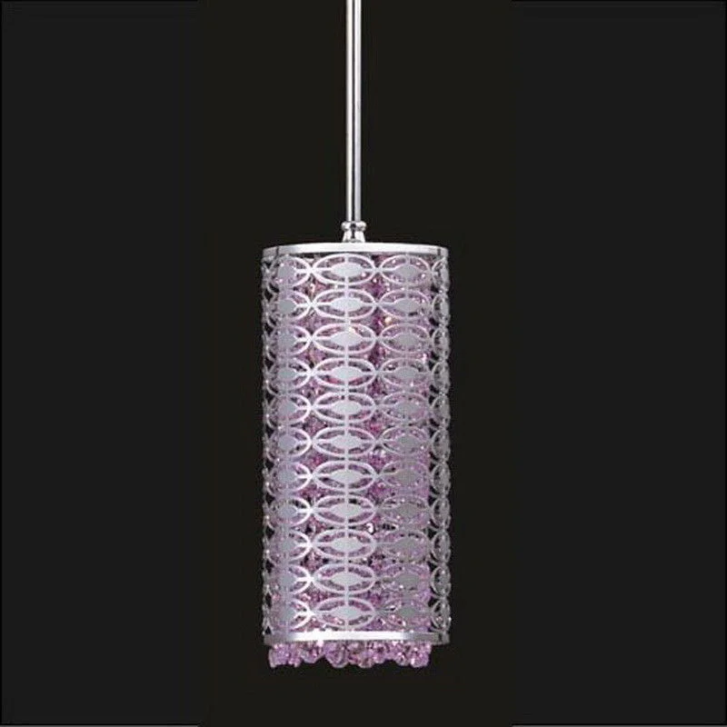 Kalco Lighting 10267-010-FR001 Berkley Collection One Light Hanging Mini Pendant in Polished Chrome Finish Kalco Lighting 10267-010-FR001 Berkley Collection One Light Hanging Mini Pendant in Polished Chrome Finish
