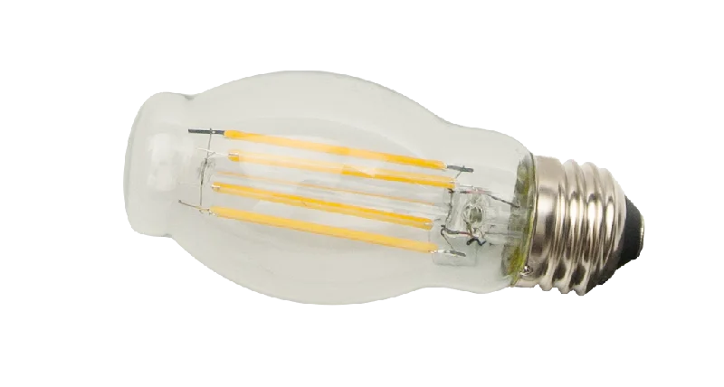 Industrial Lighting for Electronics ManufacturingLED Classic Filament BT15 Lamp E26 Clear - 2", 5W, 27K
