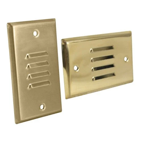 String Lights for Seasonal Decorations (Spring, Fall, etc.)Orbit LISL-C-BS LED Indoor Step Light Wallplate For LISL, Vertical & Horizontal - Brass String Lights for Seasonal Decorations (Spring, Fall, etc.)Orbit LISL-C-BS LED Indoor Step Light Wallplate For LISL, Vertical & Horizontal - Brass