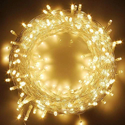 String Lights for DIY Home Decor ProjectsLED String Lights - Plug-in - 8 Modes - Warm White - 66 ft String Lights for DIY Home Decor ProjectsLED String Lights - Plug-in - 8 Modes - Warm White - 66 ft