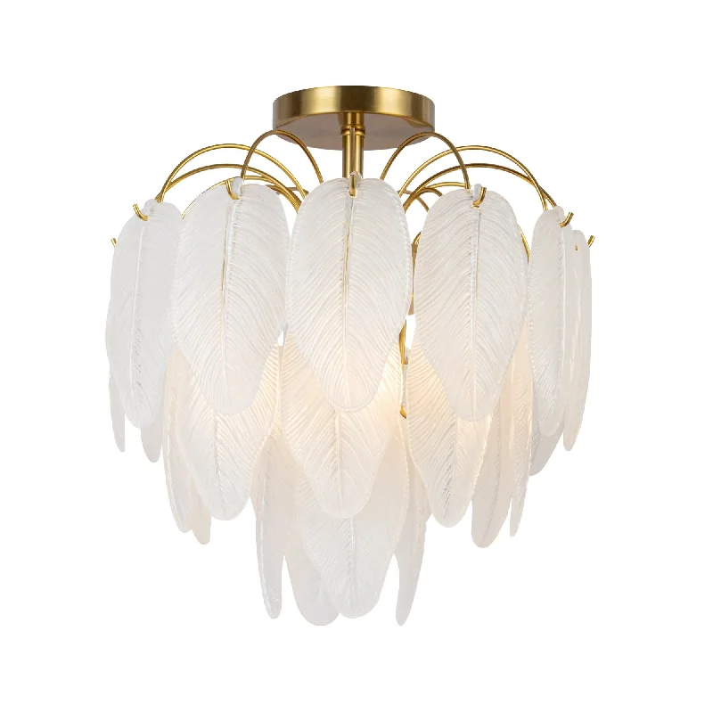 Alessia 4-Light Semi-Flush Mount