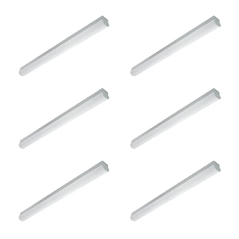 Industrial Lighting with High CRI (Color Rendering Index) for True Color PerceptionKira Home 48" Modern LED (34/38/45W) Linear Strip Light + Adjustable Color Temperatures (3500K-5000K), Polycarbonate Diffuser, White Finish, Set of 6 Industrial Lighting with High CRI (Color Rendering Index) for True Color PerceptionKira Home 48" Modern LED (34/38/45W) Linear Strip Light + Adjustable Color Temperatures (3500K-5000K), Polycarbonate Diffuser, White Finish, Set of 6