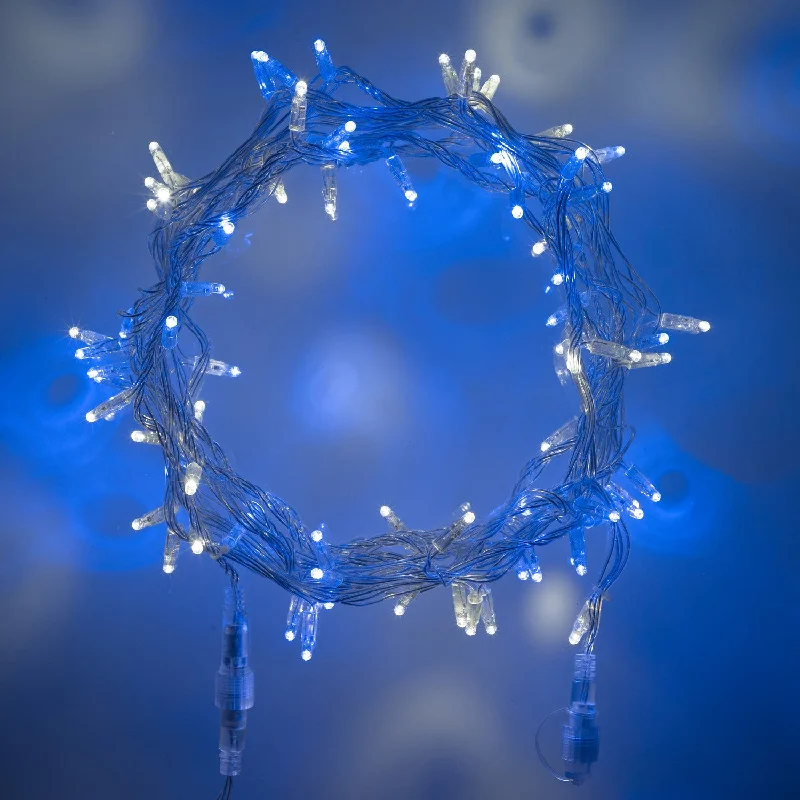Color - Changing LED String Lights for Christmas DecorCore Connect 10m 100 Blue & White Connectable Fairy Lights Clear Cable Color - Changing LED String Lights for Christmas DecorCore Connect 10m 100 Blue & White Connectable Fairy Lights Clear Cable