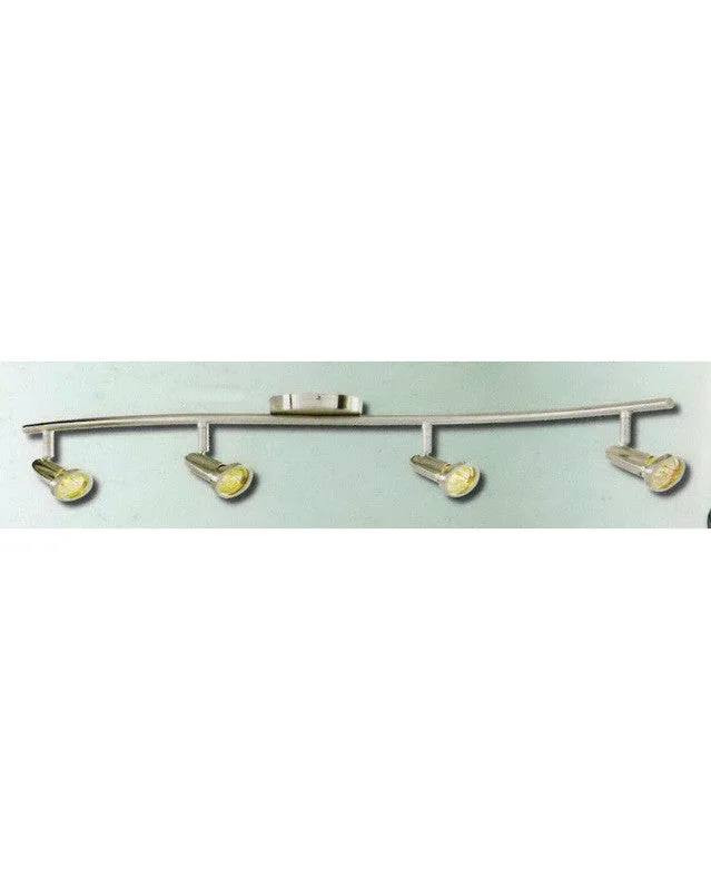 Epiphany Lighting PT4104 BN Four Light Semi Flush or Drop Pendant in Brushed Nickel Finish Epiphany Lighting PT4104 BN Four Light Semi Flush or Drop Pendant in Brushed Nickel Finish