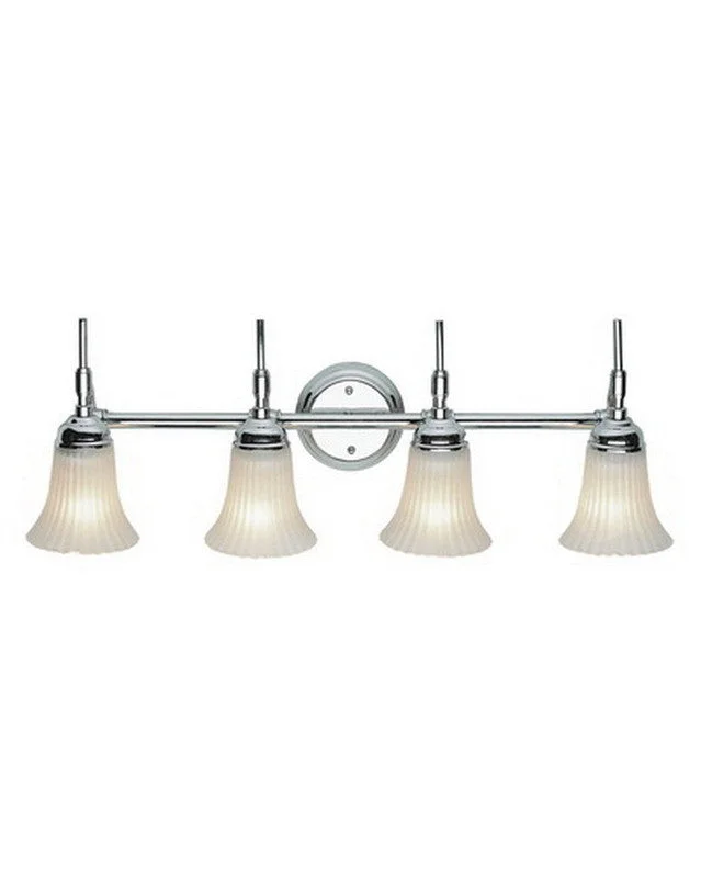 Trans Globe Lighting 2684 PC Four Light Polished Chrome Bath Wall