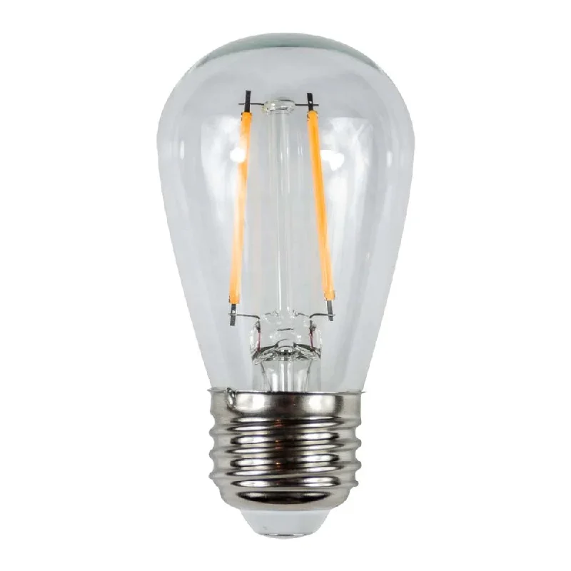 CopperMoon Brilliance LED S14-EDGE-Filament 12VAC, Clear
