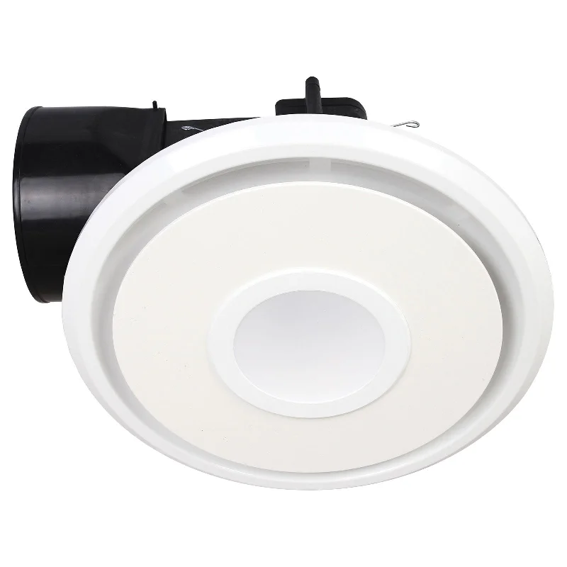 Industrial Area Lighting for Large Open SpacesEmeline II Large Round Exhaust Fan with LED Light Industrial Area Lighting for Large Open SpacesEmeline II Large Round Exhaust Fan with LED Light