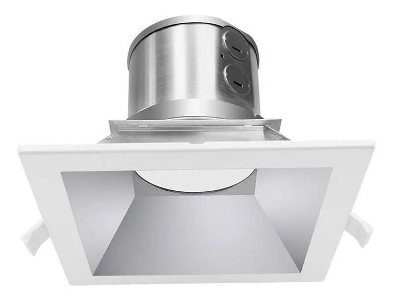 String Lights for Balcony DecorationWestgate CRLC6-20W-50K-S-D-WH 6" Square LED Commercial Recessed Light - White