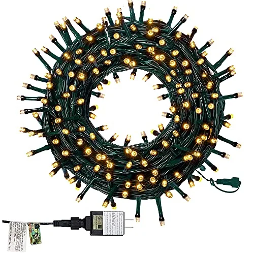 String Lights for Outdoor Dining Areas66ft 200 LED Christmas Tree String Lights - UL Safe Certified - Plug-in - Expandable Green Wire - 8 Modes - Warm White String Lights for Outdoor Dining Areas66ft 200 LED Christmas Tree String Lights - UL Safe Certified - Plug-in - Expandable Green Wire - 8 Modes - Warm White