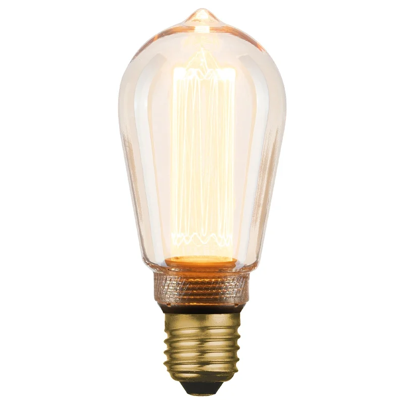 Energy - Efficient Industrial Lighting for Cost - SavingsST64 E27 Vintage Decorative LED Globe Energy - Efficient Industrial Lighting for Cost - SavingsST64 E27 Vintage Decorative LED Globe