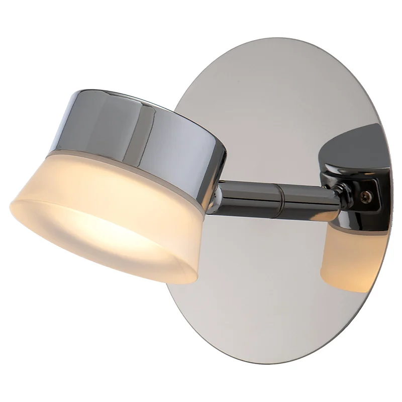Industrial Lighting for Woodworking FactoriesPaisley 4.5W Round Plate LED Spotlight - Polished Chrome Industrial Lighting for Woodworking FactoriesPaisley 4.5W Round Plate LED Spotlight - Polished Chrome