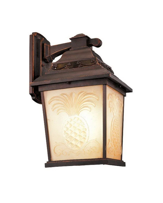 Kalco Lighting 9452 TP One Light Outdoor Exterior Wall Lantern in Tawny Port Finish Kalco Lighting 9452 TP One Light Outdoor Exterior Wall Lantern in Tawny Port Finish