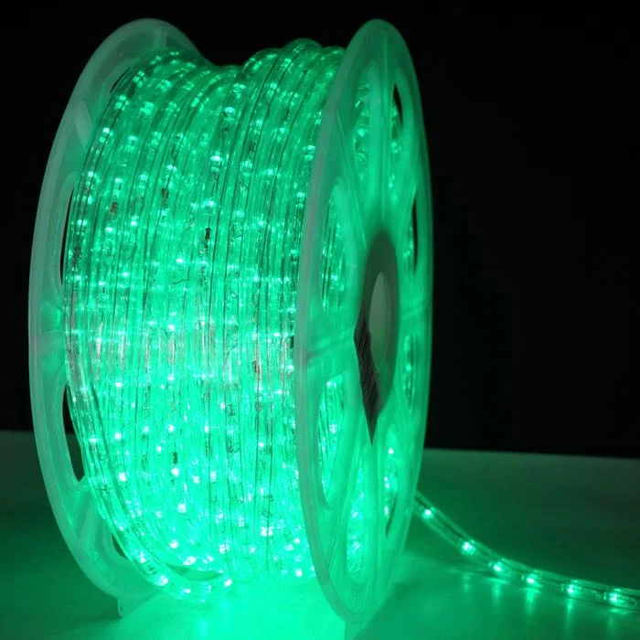 String Lights for Porch Lighting3/8" Green LED Rope Lights