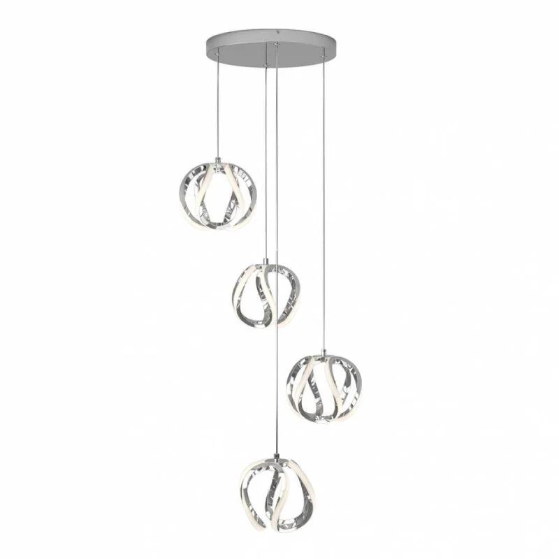 Durable Industrial Lighting for Harsh EnvironmentsPDT4-VIC-CR Vivaldi 4-lt 12" LED Pendant Durable Industrial Lighting for Harsh EnvironmentsPDT4-VIC-CR Vivaldi 4-lt 12" LED Pendant
