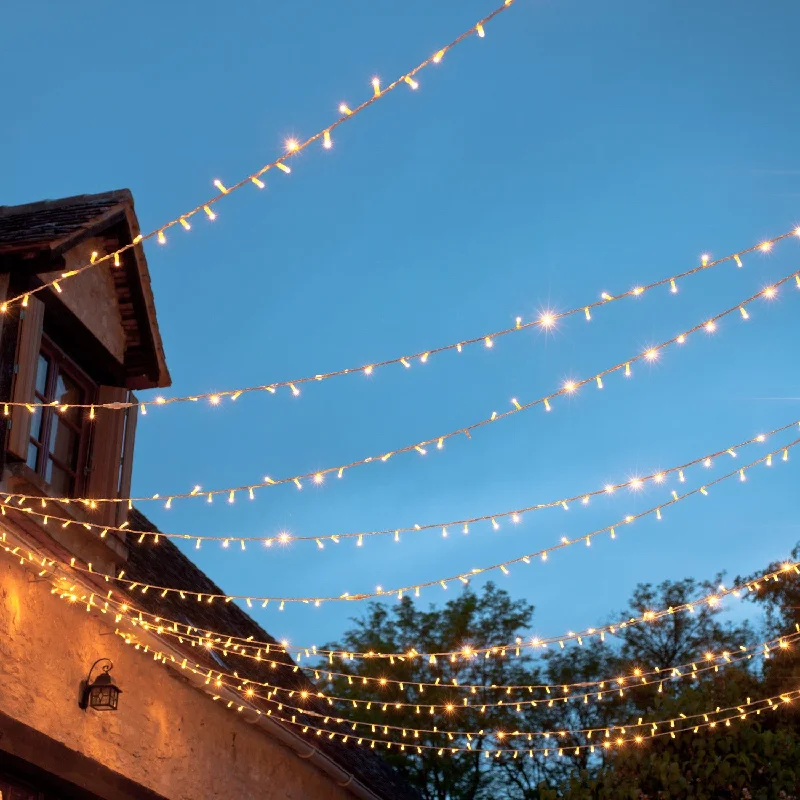 String Lights for Seasonal Decorations (Spring, Fall, etc.)Core Connect 10m 100 Warm White Connectable Fairy Lights Clear Cable String Lights for Seasonal Decorations (Spring, Fall, etc.)Core Connect 10m 100 Warm White Connectable Fairy Lights Clear Cable