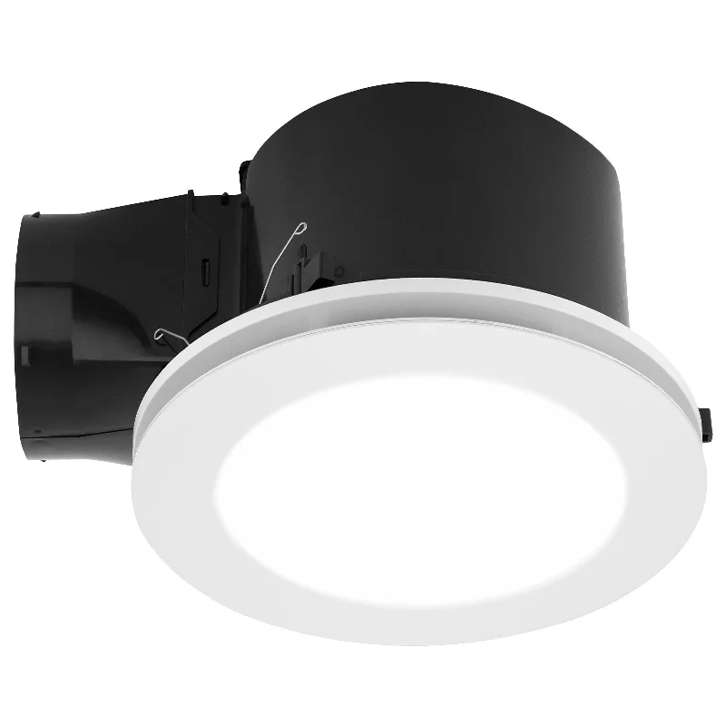 Industrial Exit Sign Lighting for Quick EvacuationTurboline 300 Round Exhaust Fan with CCT LED
