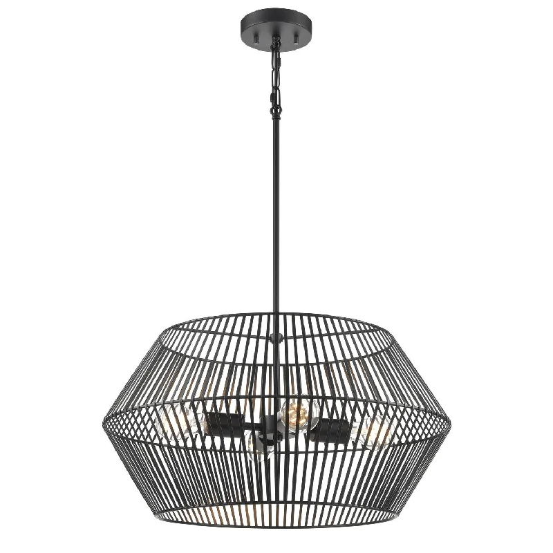 Industrial Lighting for Textile MillsLadysmith Four Light Pendant