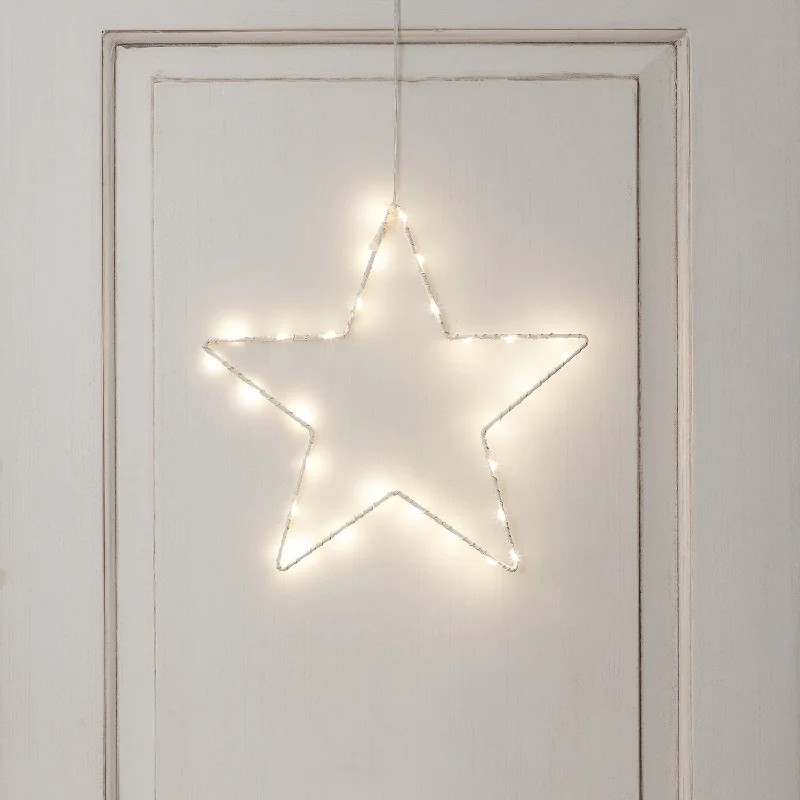 String Lights for Balcony Decoration23cm Osby Star Window Light