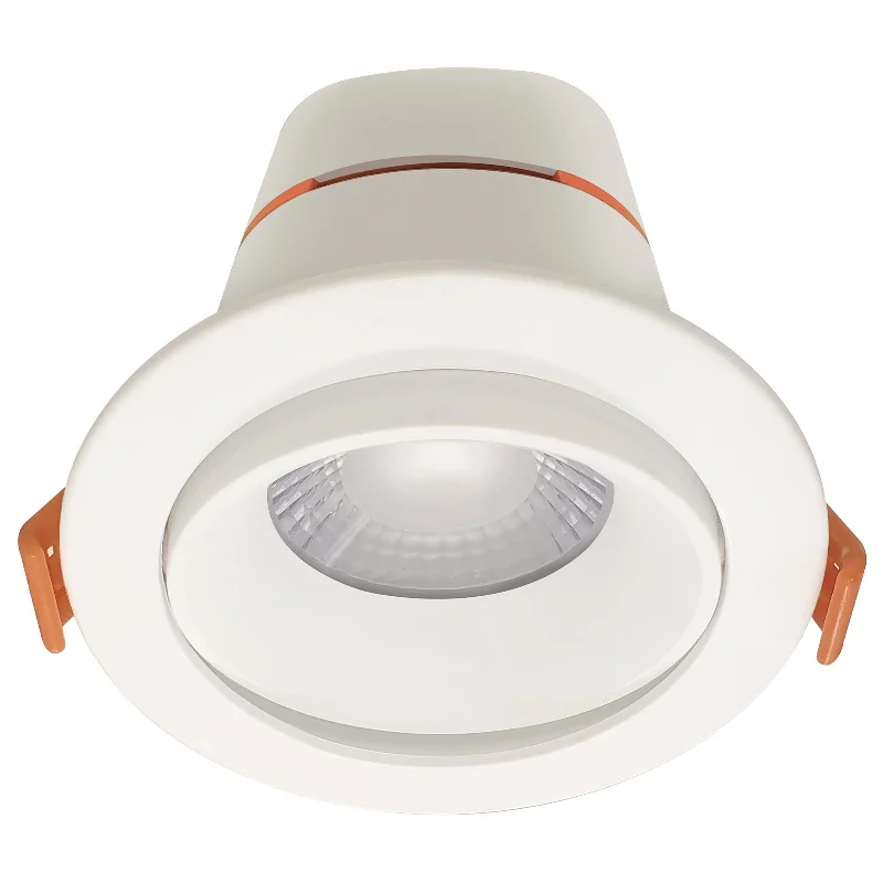 Industrial Lighting for Pharmaceutical ManufacturingApollo Pro 7W 3CCT LED Downlight Low Glare Gimbal LED Industrial Lighting for Pharmaceutical ManufacturingApollo Pro 7W 3CCT LED Downlight Low Glare Gimbal LED