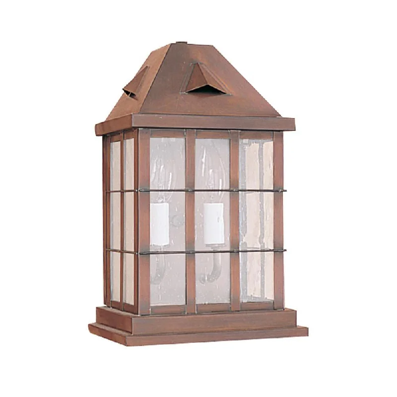 SPJ Lighting SPJ31-04B Half Flush Mount Lantern